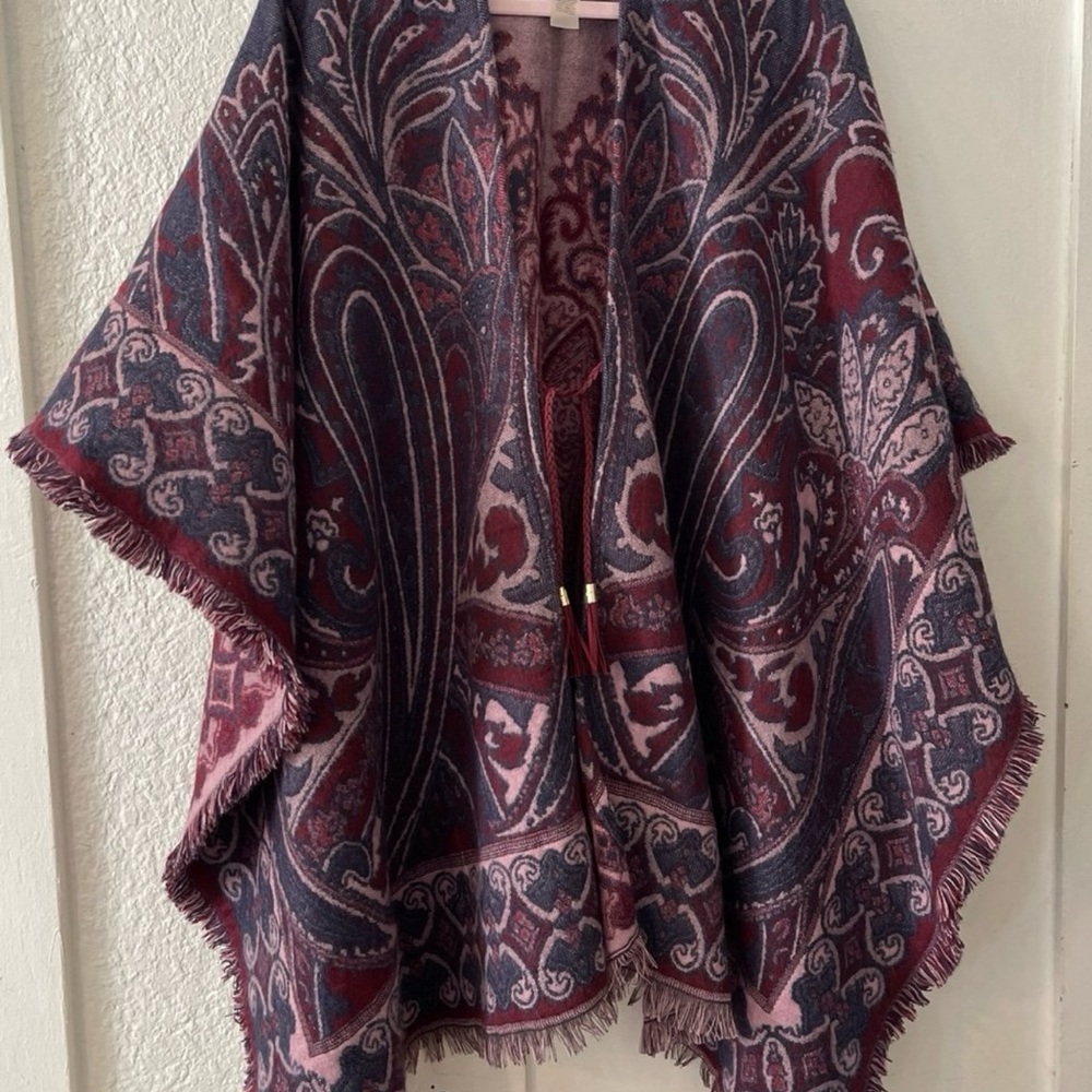 Andrew Marc Multicolor Paisley Jacket